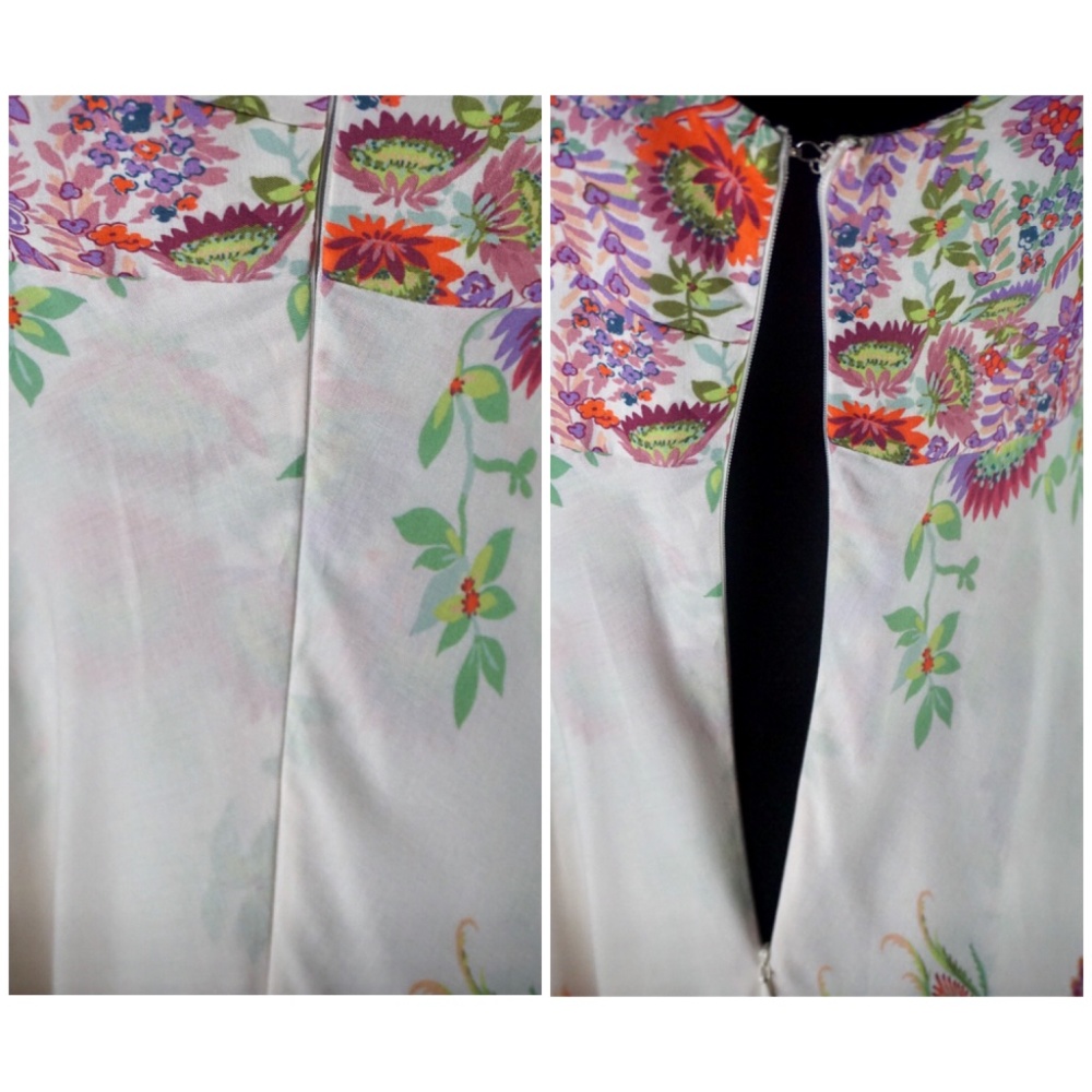 Anthropologie Analise Floral Bird Midi Dress New - Picture 8 of 9